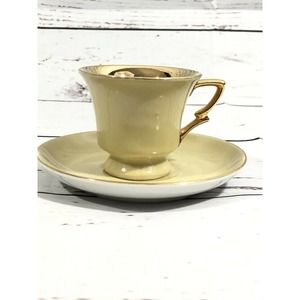 Lefton China Demitasse Mini Cup And Saucer #1643